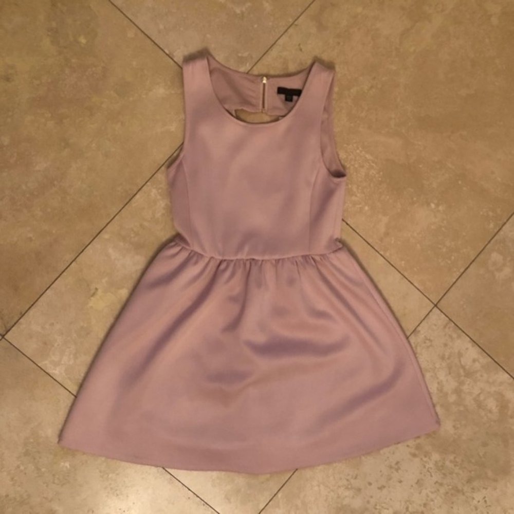 Cut out back Skater Dress